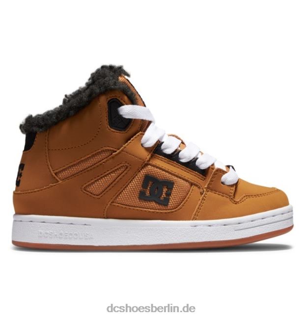 Reine Winterschuhe für KinderDC Shoes braun/Weizen 486FT520