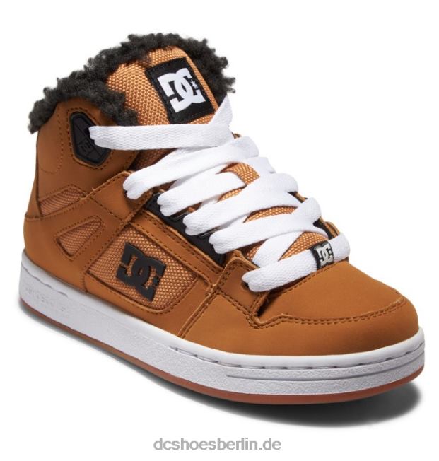 Reine Winterschuhe für KinderDC Shoes braun/Weizen 486FT520