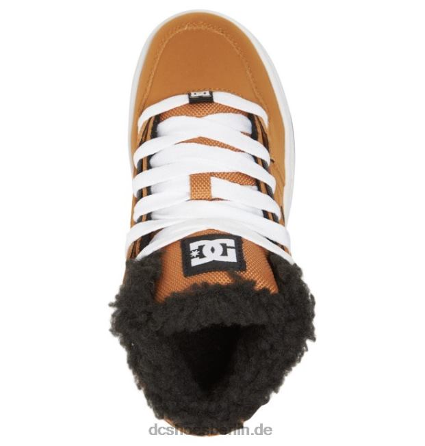 Reine Winterschuhe für KinderDC Shoes braun/Weizen 486FT520
