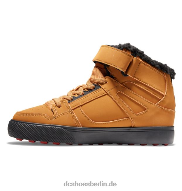 Reine Winterschuhe für KinderDC Shoes weizen/schwarz 486FT510