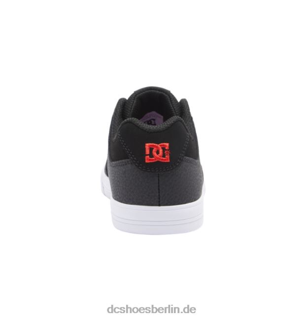 rein elastisch - Schlupfschuhe für JungenDC Shoes rot/grau 486FT555