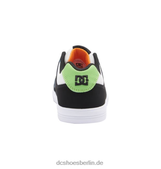 rein elastisch - Schlupfschuhe für JungenDC Shoes weiß/schwarz/blau 486FT570