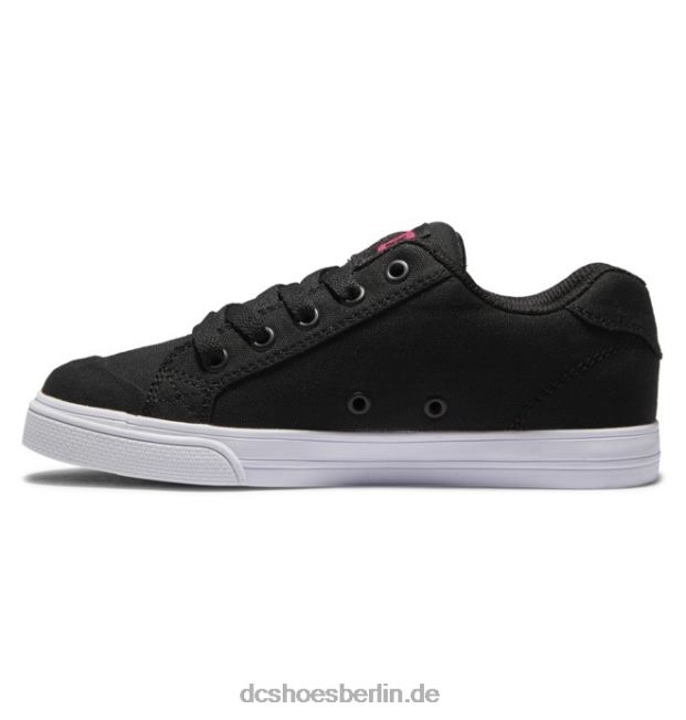 Chelsea-Schuhe für KinderDC Shoes schwarz/rosa Schablone 486FT528