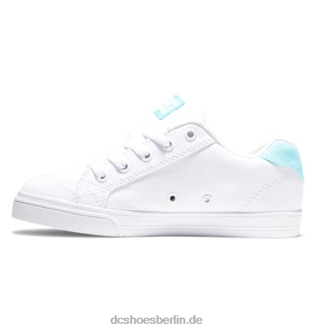Chelsea-Schuhe für KinderDC Shoes weiß/mint juli 486FT505