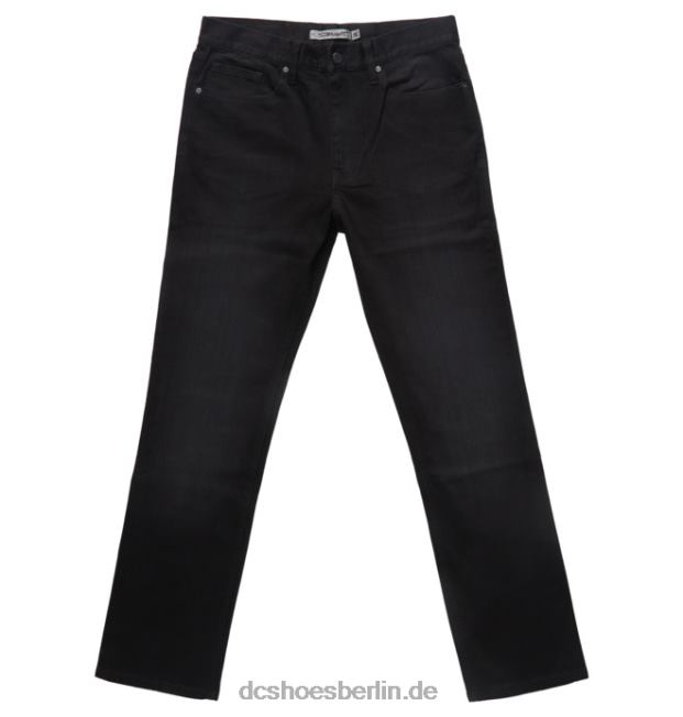 gerade geschnittene Arbeiterjeans für HerrenDC Shoes schwarz waschen 486FT156
