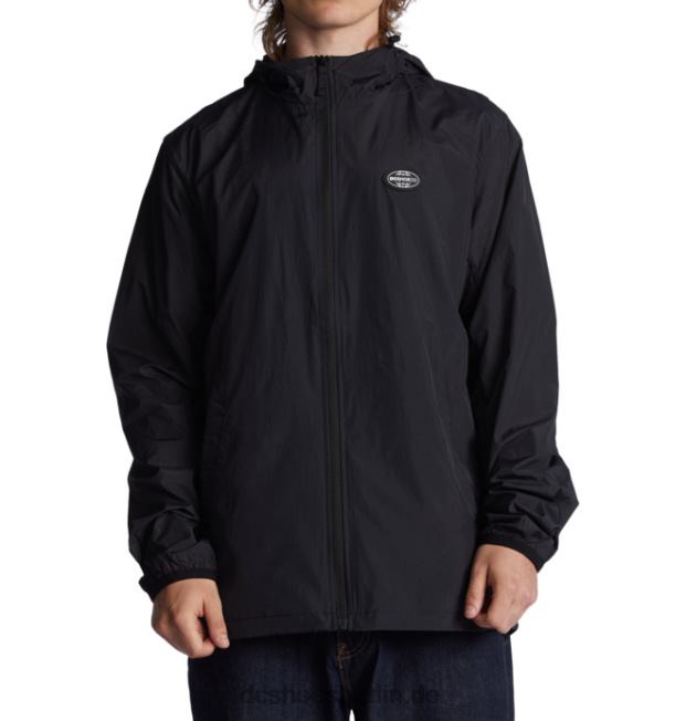 Männer definieren wasserabweisende WindjackeDC Shoes Schwarz 486FT19