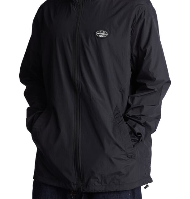 Männer definieren wasserabweisende WindjackeDC Shoes Schwarz 486FT19