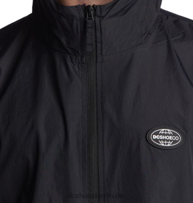 Männer definieren wasserabweisende WindjackeDC Shoes Schwarz 486FT19