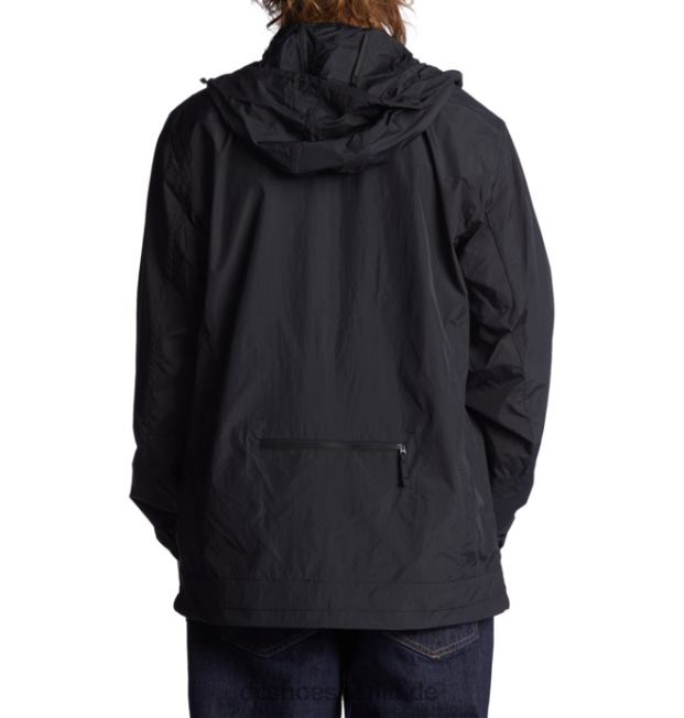 Männer definieren wasserabweisende WindjackeDC Shoes Schwarz 486FT19