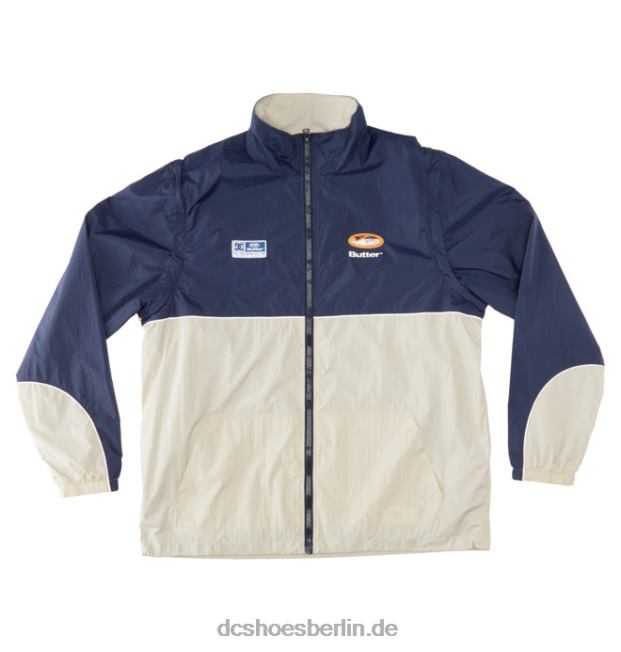 Wasserfeste Windjacke von Butter Goods x DC für HerrenDC Shoes Inselfossil 486FT201