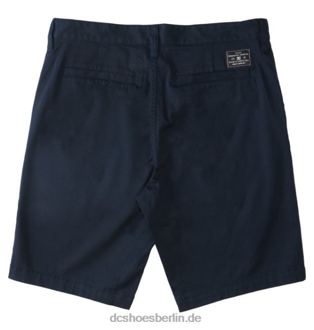 Arbeiter-Chino-Shorts für HerrenDC Shoes marineblauer Blazer 486FT239