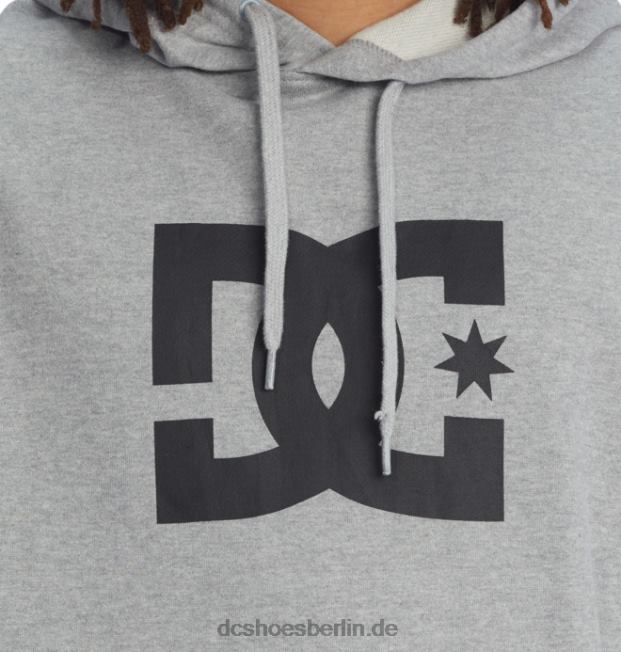 DC-Star-Hoodie für HerrenDC Shoes grau meliert 486FT403