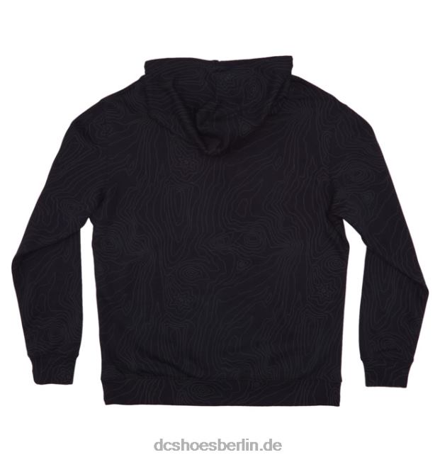 Outland-Hoodie für HerrenDC Shoes schwarz topographisch 486FT137