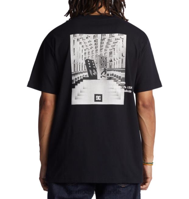 Bilyeu-T-Shirt für HerrenDC Shoes Schwarz 486FT116