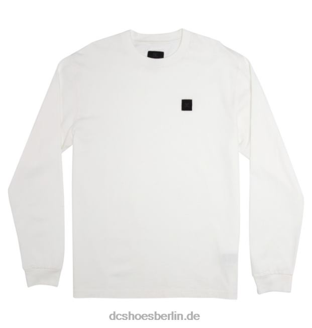 DC 1994 Langarm-T-Shirt für HerrenDC Shoes Lilienweiße Kleidungsstückfarbe 486FT5