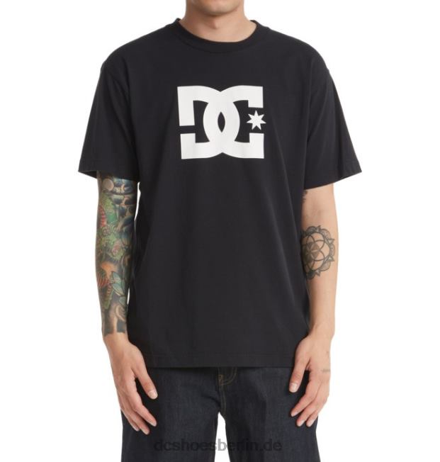 DC-Sternt-shirt der MännerDC Shoes Schwarz 486FT394