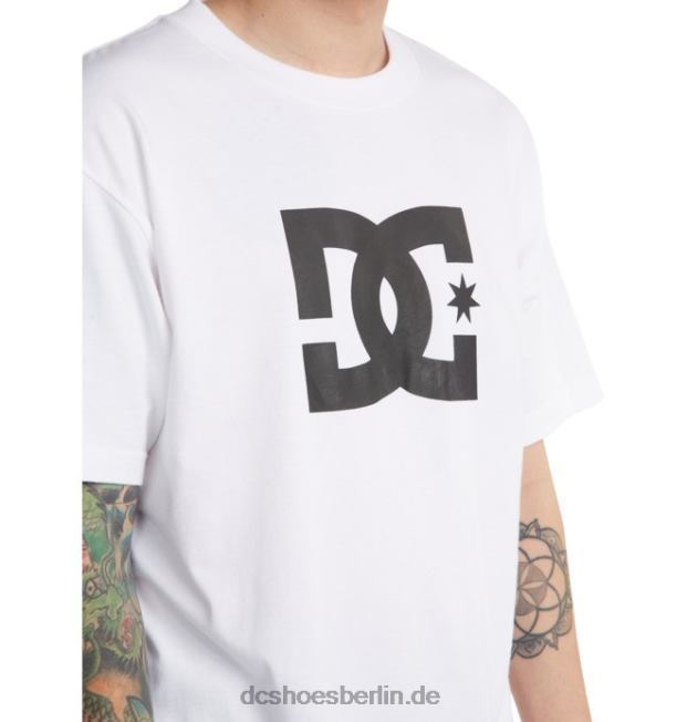 DC-Sternt-shirt der MännerDC Shoes Weiss 486FT400
