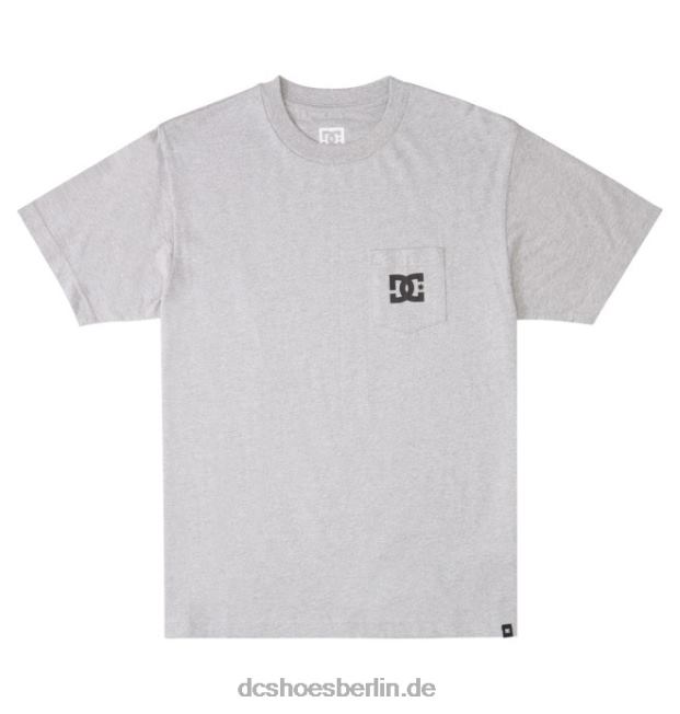 DC-Sternt-shirt der MännerDC Shoes grau meliert 486FT112