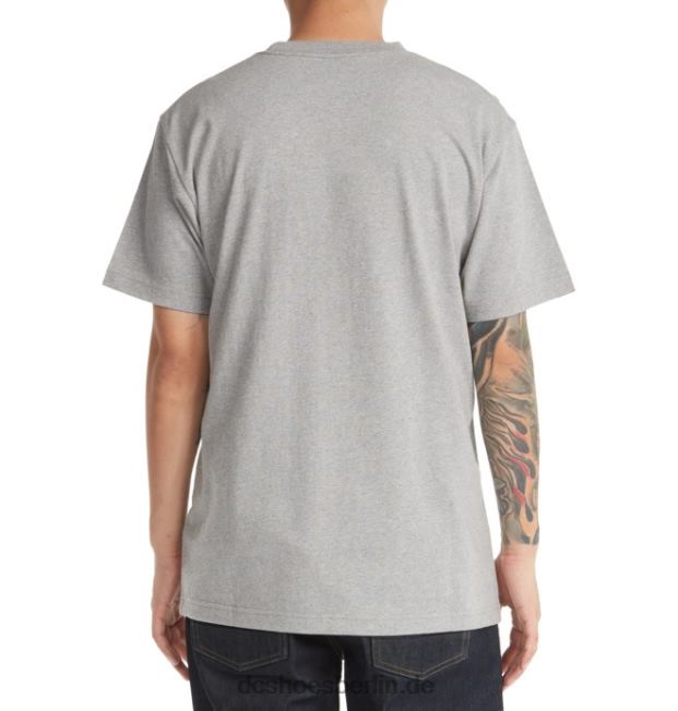 DC-Sternt-shirt der MännerDC Shoes grau meliert 486FT112