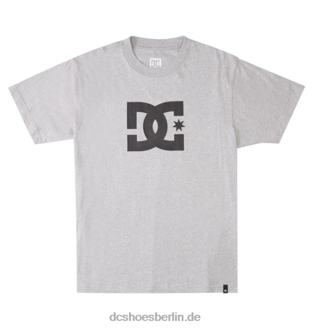 DC-Sternt-shirt der MännerDC Shoes grau meliert 486FT72