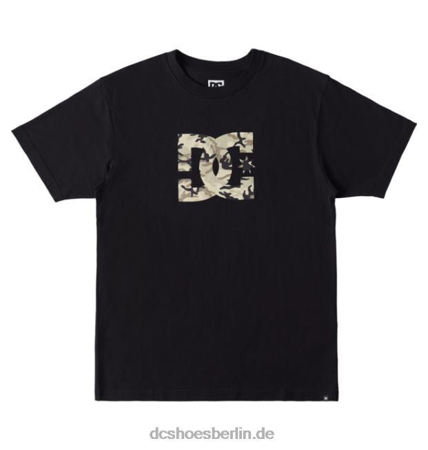Erbe-T - Shirt der DC-Sternfüllung der MännerDC Shoes schwarz/Stein camo 486FT76
