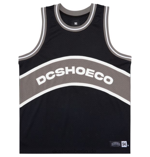 Freizeit-Basketballtrikot für HerrenDC Shoes Schwarz 486FT92