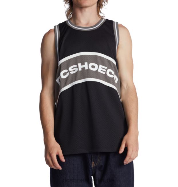 Freizeit-Basketballtrikot für HerrenDC Shoes Schwarz 486FT92