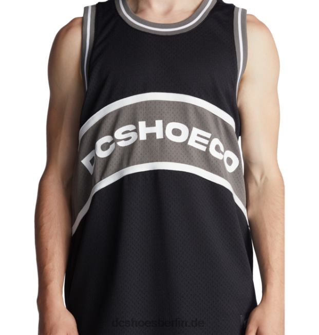 Freizeit-Basketballtrikot für HerrenDC Shoes Schwarz 486FT92
