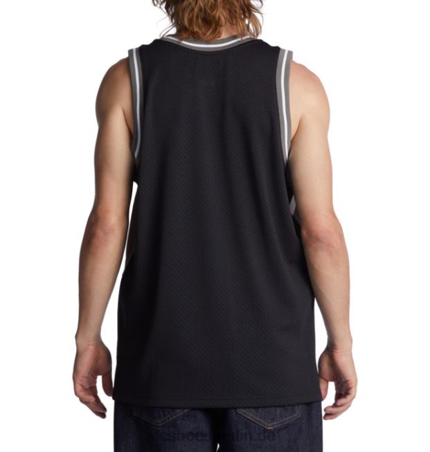 Freizeit-Basketballtrikot für HerrenDC Shoes Schwarz 486FT92