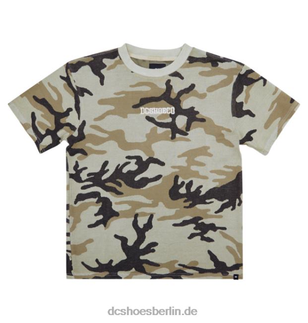 Herren-T-Shirt verbergenDC Shoes bewölkte Tarnung 486FT139