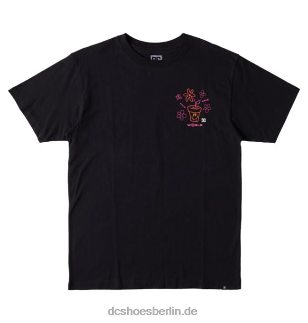 Männer retten uns T-ShirtDC Shoes Schwarz 486FT118