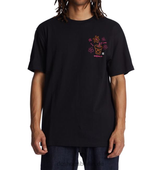 Männer retten uns T-ShirtDC Shoes Schwarz 486FT118