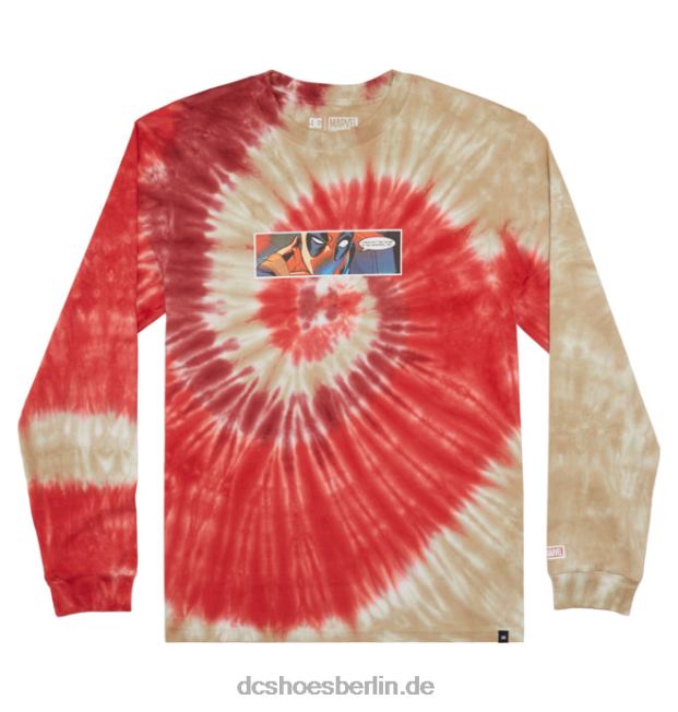Marvel Deadpool x DC Streets Langarm-T-Shirt für HerrenDC Shoes sortiert 486FT411