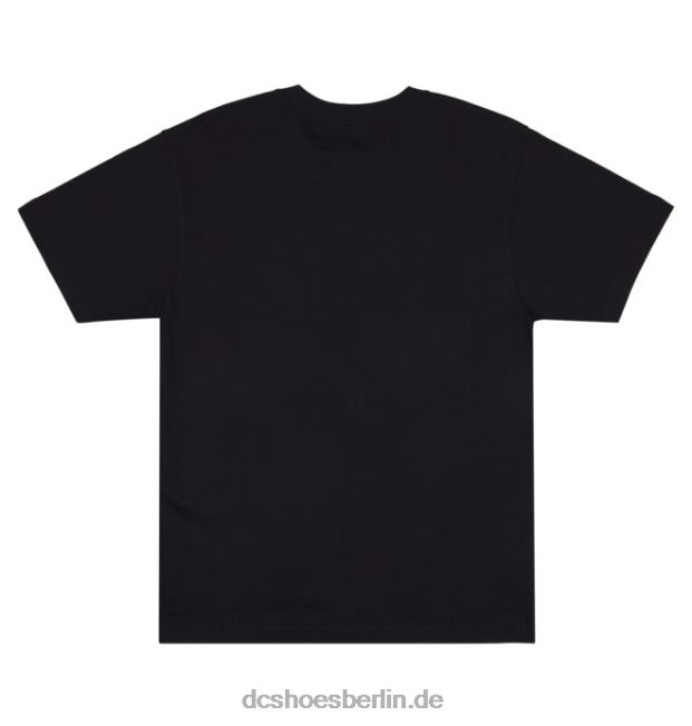 Shanahan-Ringt-shirt der MännerDC Shoes Schwarz 486FT17