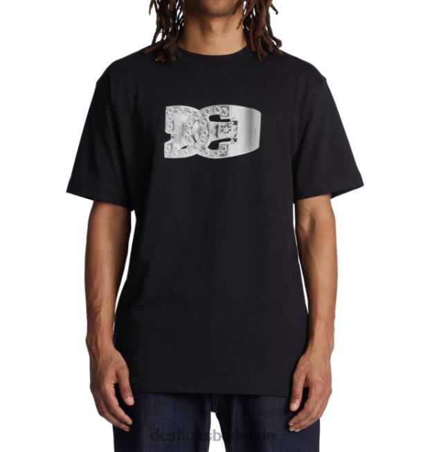 Shanahan-Ringt-shirt der MännerDC Shoes Schwarz 486FT17
