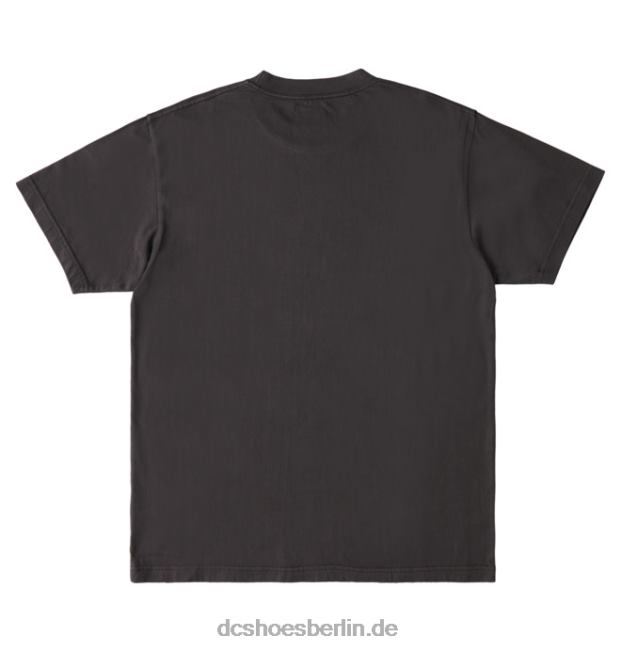 Trümmer-T-Shirt für HerrenDC Shoes schwarze Enzymwäsche 486FT113