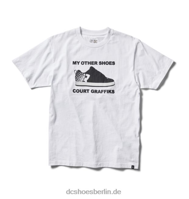 bronze56k x dc Gerichterbe-T-Shirt der MännerDC Shoes Weiss 486FT220