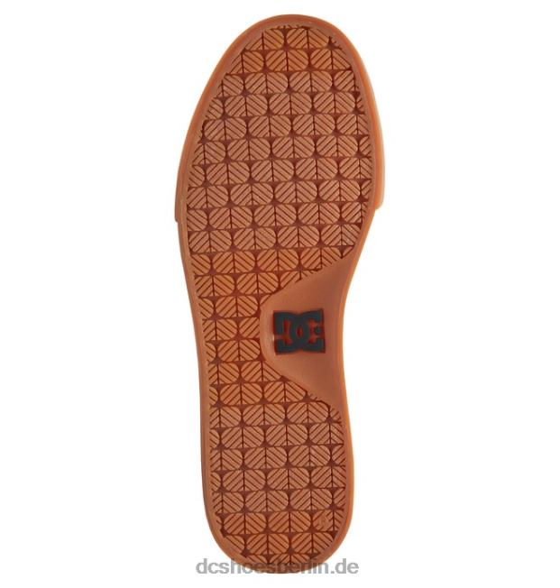 Amboss-Segeltuchschuhe für HerrenDC Shoes schwarz/gummi 486FT160