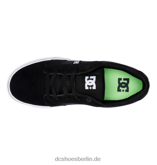 Ambossschuhe für HerrenDC Shoes schwarz/limonen polka 486FT232