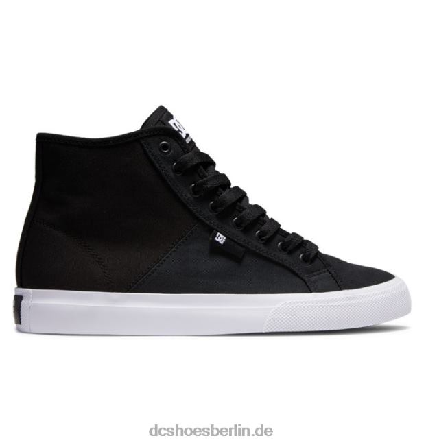 Herren-Hi-High-Top-Refibra-SchuheDC Shoes Schwarz-Weiss 486FT94