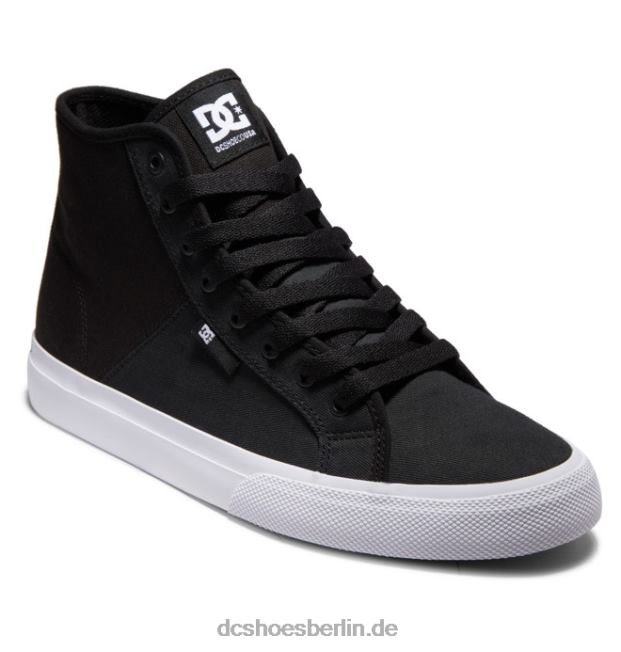 Herren-Hi-High-Top-Refibra-SchuheDC Shoes Schwarz-Weiss 486FT94