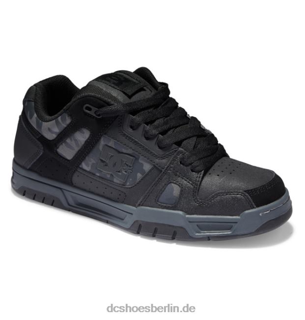 Hirschschuhe für HerrenDC Shoes Schwarz/Camouflage-Druck 486FT277