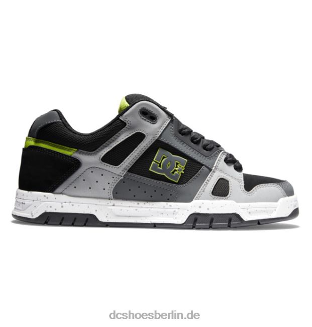 Hirschschuhe für HerrenDC Shoes schwarz/grau/grün 486FT276
