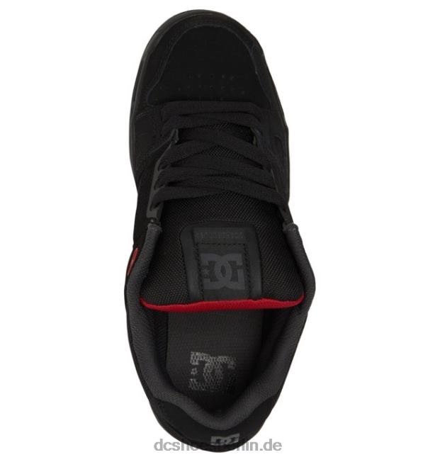 Hirschschuhe für HerrenDC Shoes schwarz/grau/rot 486FT274