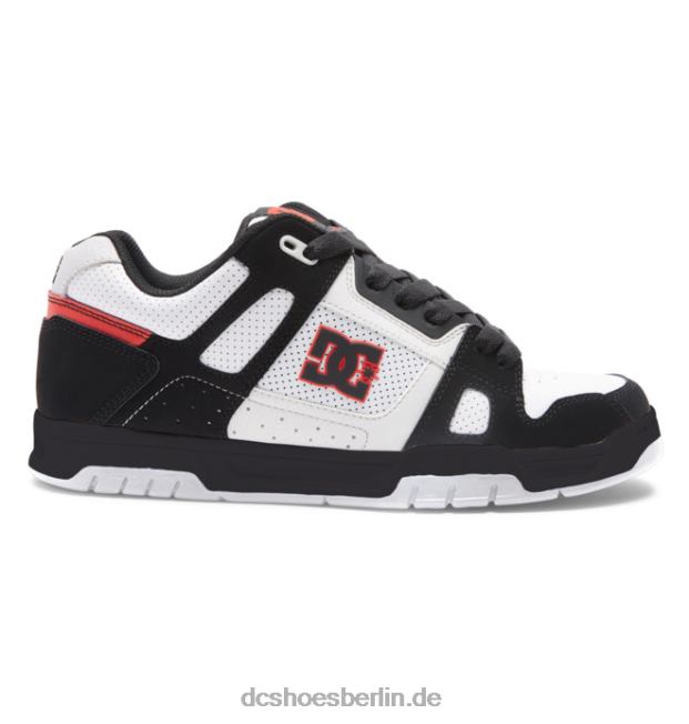 Hirschschuhe für HerrenDC Shoes weiß/schwarz/rot 486FT273