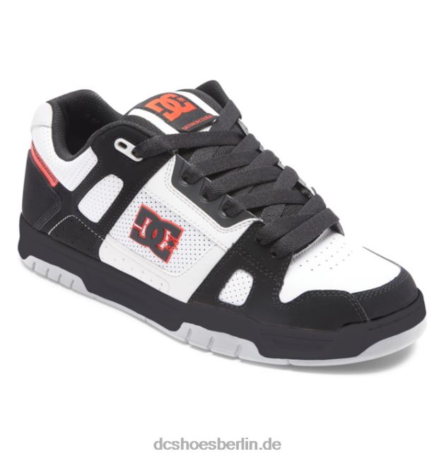 Hirschschuhe für HerrenDC Shoes weiß/schwarz/rot 486FT273