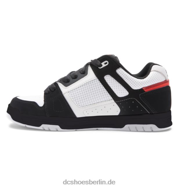 Hirschschuhe für HerrenDC Shoes weiß/schwarz/rot 486FT273