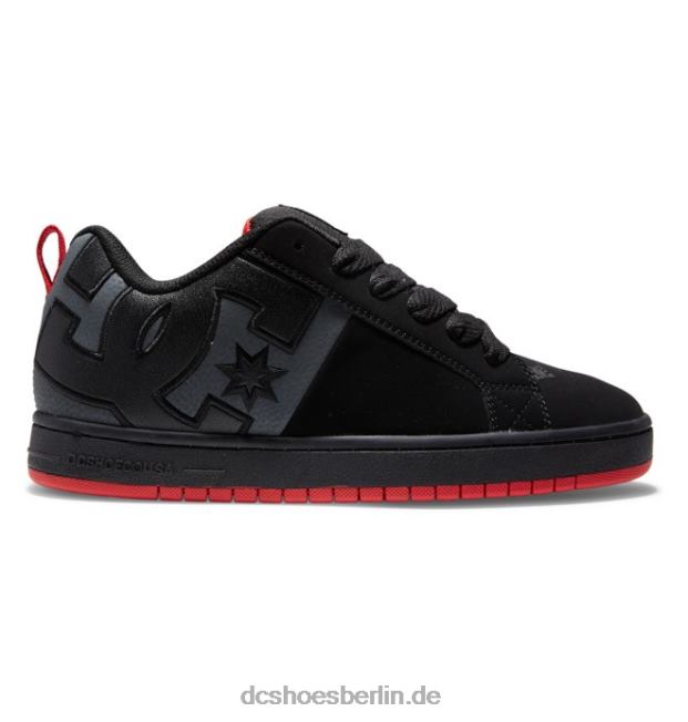 Graffik-Schuhe für HerrenDC Shoes schwarz/grau/rot 486FT295