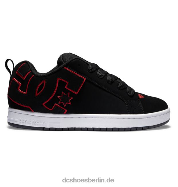 Graffik-Schuhe für HerrenDC Shoes schwarz/rot/weiß 486FT292