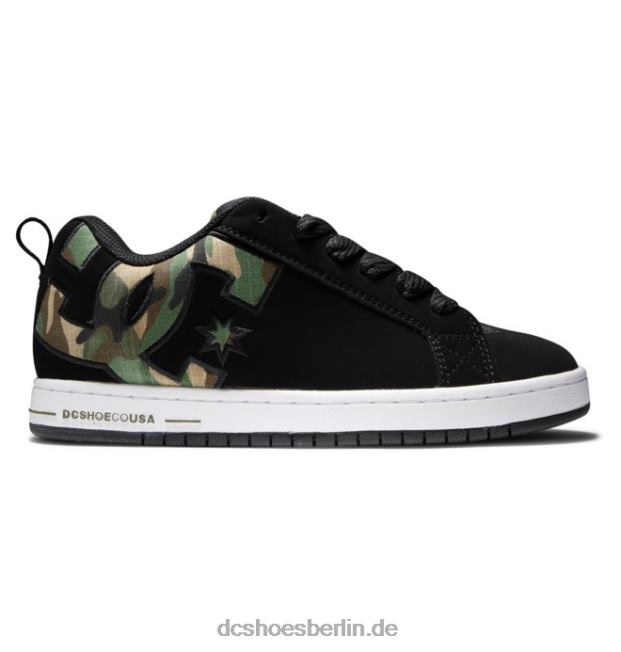 Graffik-Schuhe für HerrenDC Shoes schwarze Tarnung 486FT282